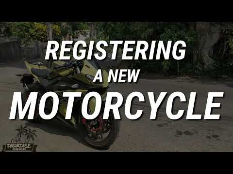 How To License & Register a BRAND NEW Motorcycle in Jamaica