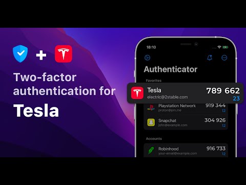 How to set up two-factor authentication for Tesla