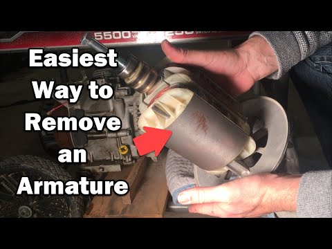 How to Remove a Generator Armature and Stator