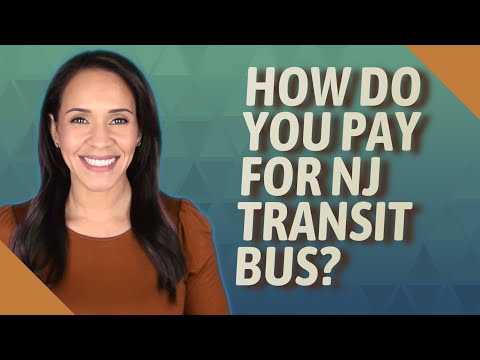 How do you pay for NJ Transit bus?