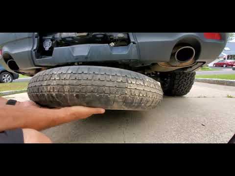 SUBARU HOW TO: Using the Ascent Spare Tire Winch to Remove or Store Your Spare