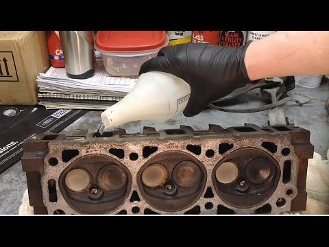 Water Testing Cylinder Heads to Diagnose Compression Issues