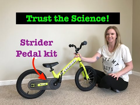 How to add Easy Ride pedal kit to Strider 14x