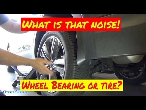 Bad Wheel Bearing or Bad Tire Making Noise:  Mystery Solved