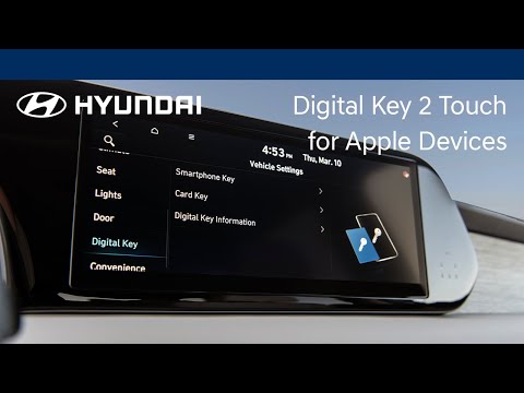 Digital Key 2 Touch for Apple Devices | Hyundai