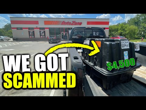 How We Got SCAMMED out of a $4,500 Engine From AutoZone