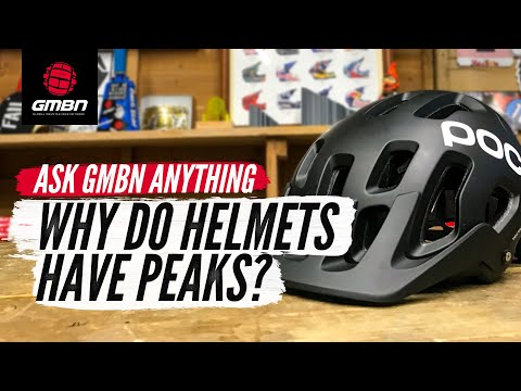 Why Do Mountain Bike Helmets Have Peaks? | #AskGMBN Anything About MTB