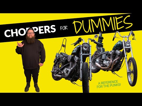 CHOPPERS FOR DUMMIES EP: 1 - Tearing a Sportster Down to the Frame and Motor.