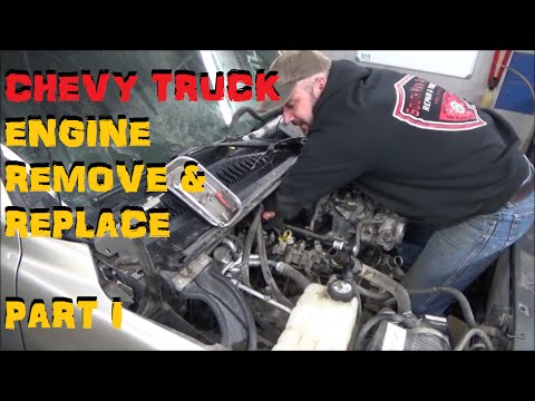 Chevy Truck Engine - Remove & Replace Part I