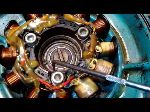 Kawasaki 1100ZXI jet ski no spark. Stator failure