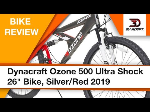 Dynacraft Ozone 500 Ultra Shock 26" Bike, Silver/Red 2019: bike review