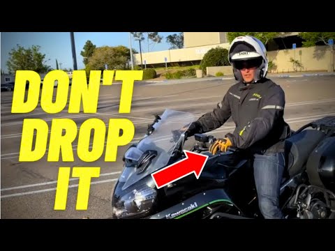 Never Fear DROPPING Your Motorcycle Again