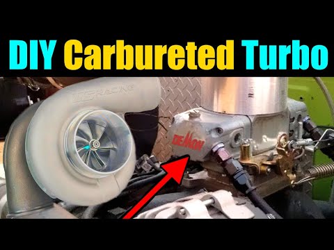 How To Turbo A Carbureted Engine Easily! |Blow Through Holley Carb Tuning | Carbureted Turbo LS