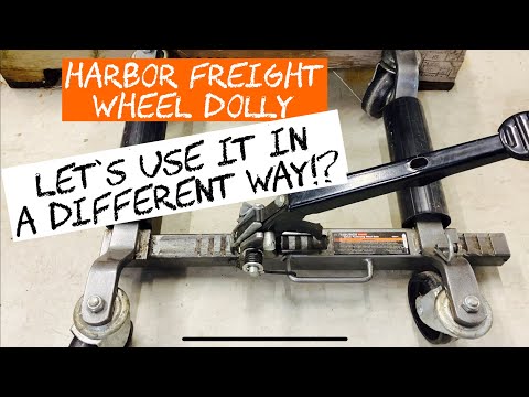 Harbor Freight Wheel Dolly can help with tire installation!!! On cars or Tractor ???