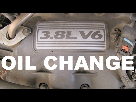 3.8L V6 Oil Change: How To Do It