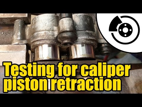 Testing for brake caliper piston retraction #1318