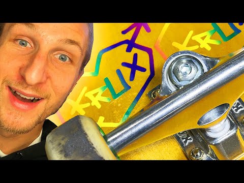 NEW KRUX K5 TRUCKS! Unboxing and Session