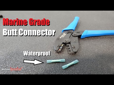 Marine Grade Heat Shrink Butt Connector (How to make a WATERPROOF Connection) | AnthonyJ350