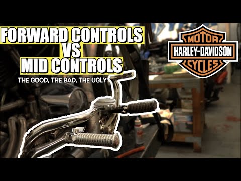 Mid Controls VS Forward Controls on a Harley Davidson FXR/Dyna