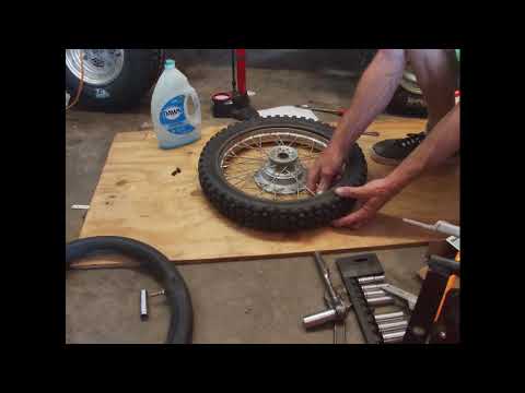 how to change tube and tire put new inner tube in without popping new tube ! popped tube ?