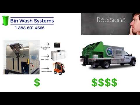 Compare Trash Can Cleaning Equipment - Low Cost vs High Cost