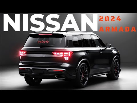 Redesigned 2024 Nissan ARMADA - New Style & New engine!