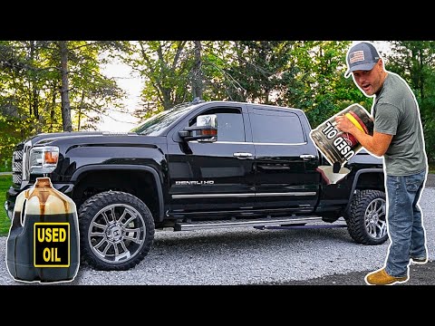 Can You Run A Diesel On Used Engine Oil? Free Diesel Fuel? *EXPLAINED*