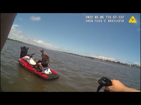 Deputies Help Suspected Jet Ski Thief Who Can’t Swim