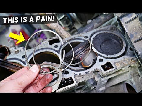 HOW TO REPLACE PISTON OR PISTON RINGS ON A CAR