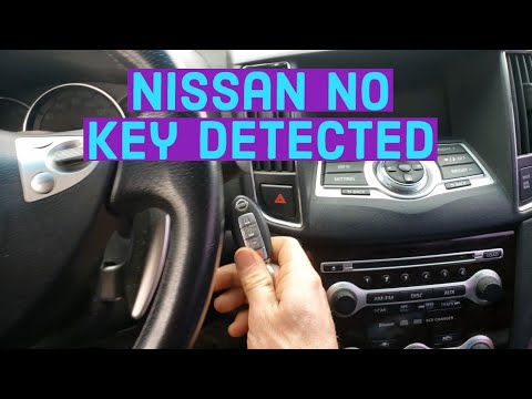 2009 Nissan Altima Wont Start NO KEY DETECTED