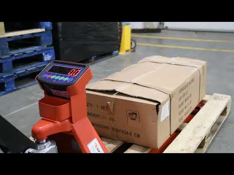 Weigh Scale Pallet Truck.  WH-25ES