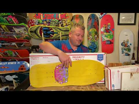 How To Make Skateboard Shipping Box Using Free Boxes