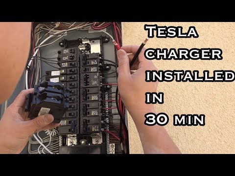 How to Install Tesla Model 3 standard Charger Outlet in 30 min (NEMA 14-50R