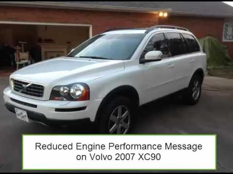 Volvo Reduced Engine Performance