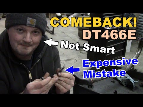 International DT466E Comeback - Hard / No Start, Low Oil in HPOP Reservoir, Oil & Air Leaks, Welding