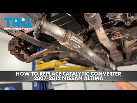 How to Replace Catalytic Converter 2007-2012 Nissan Altima