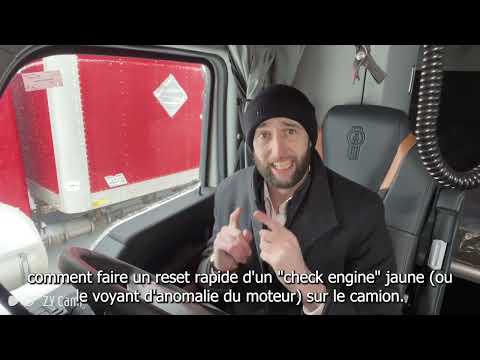 How to reset yellow check engine T680 Next Gen - Reset rapide check engine jaune