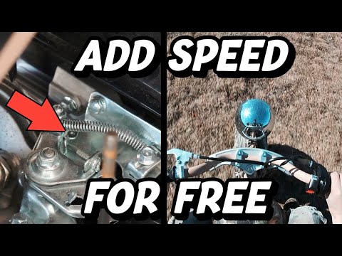 How To Make YOUR Coleman MiniBike Go FASTER | QUICK And EASY Tutorial