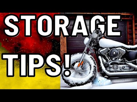 How to PROPERLY Store Your Motorcycle for an Extended Period of Time