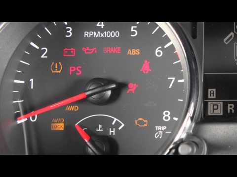 2013 NISSAN Rogue - Warning and Indicator Lights