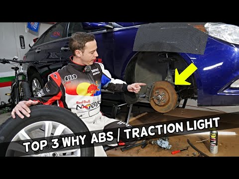 TOP 3 WHY ABS LIGHT TRACTION CONTROL LIGHT IS ON, ESP LIGHT