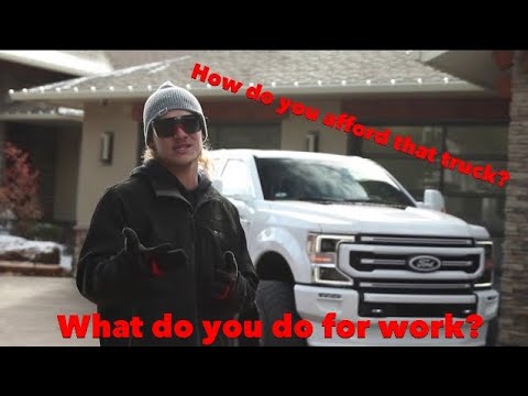 How Do I afford a $90,000 2020 F-350 Powerstroke Truck at 24 years old? What do I do for a living?