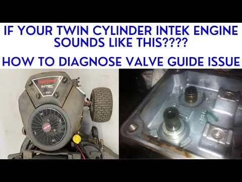 How to Diagnose Poor Running Briggs and Stratton Intek  Twin Cylinder Engine