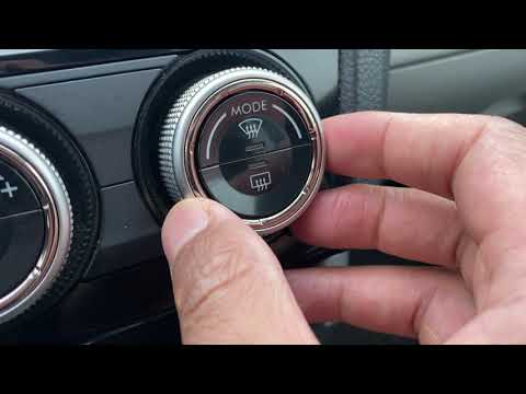 Subaru Forester – Air conditioner and heating controls overview