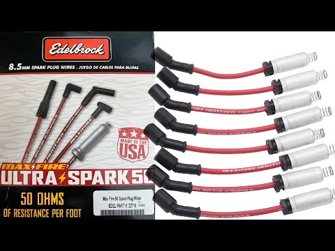 Edelbrock Ultra Spark 50 Max Fire Spark Plug Wires Review | Best Spark Plug Wires For Ls Engines!