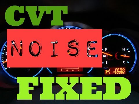 CVT Whining Noise and Fail Safe Mode Fixed!