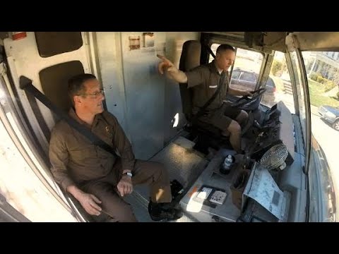 On the road with a UPS driver