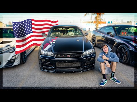 The R34 Skyline is Officially Legal in the USA