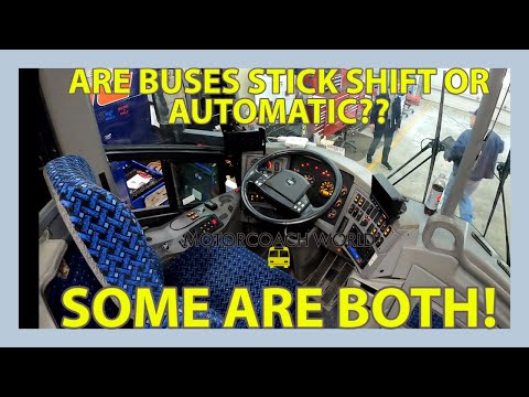 Coaches buses come in Manual, Automatic, and Both .  The ZF Transmission