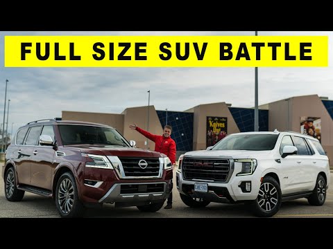 Is the Nissan Armada better than GMC Yukon AT4? Full Size SUV Comparison.